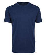 Build Your Brand T-Shirt Round-Neck Light Navy - S - T-Shirts