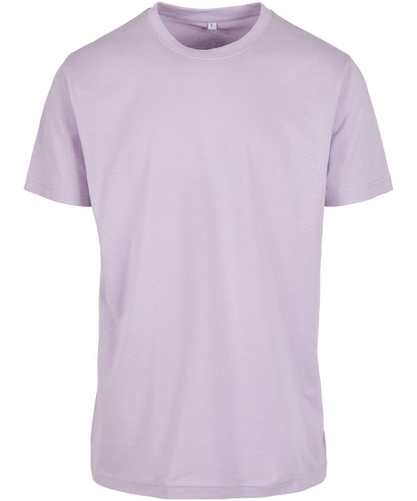 Build Your Brand T-Shirt Round-Neck Lilac