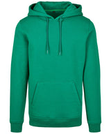Build Your Brand Heavy Cotton Blend Hoodie - Forest Green / XS - Hoodies