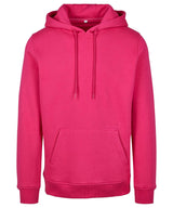 Build Your Brand Heavy Cotton Blend Hoodie - Hibiskus Pink / XS - Hoodies
