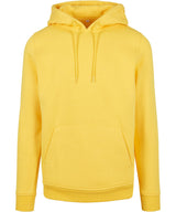 Build Your Brand Heavy Cotton Blend Hoodie - Taxi Yellow / XS - Hoodies