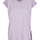 Build Your Brand Womens Extended Shoulder Tee Lilac