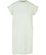 Build Your Brand Women's Turtle Extended Shoulder Dress