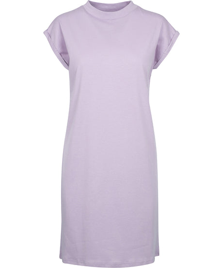 Build Your Brand Women's Turtle Extended Shoulder Dress