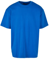 Build Your Brand Heavy Oversized Tee Cobalt Blue - XS - T-Shirts