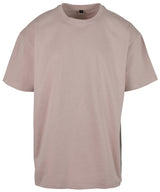 Build Your Brand Heavy Oversized Tee Dusk Rose - XS - T-Shirts