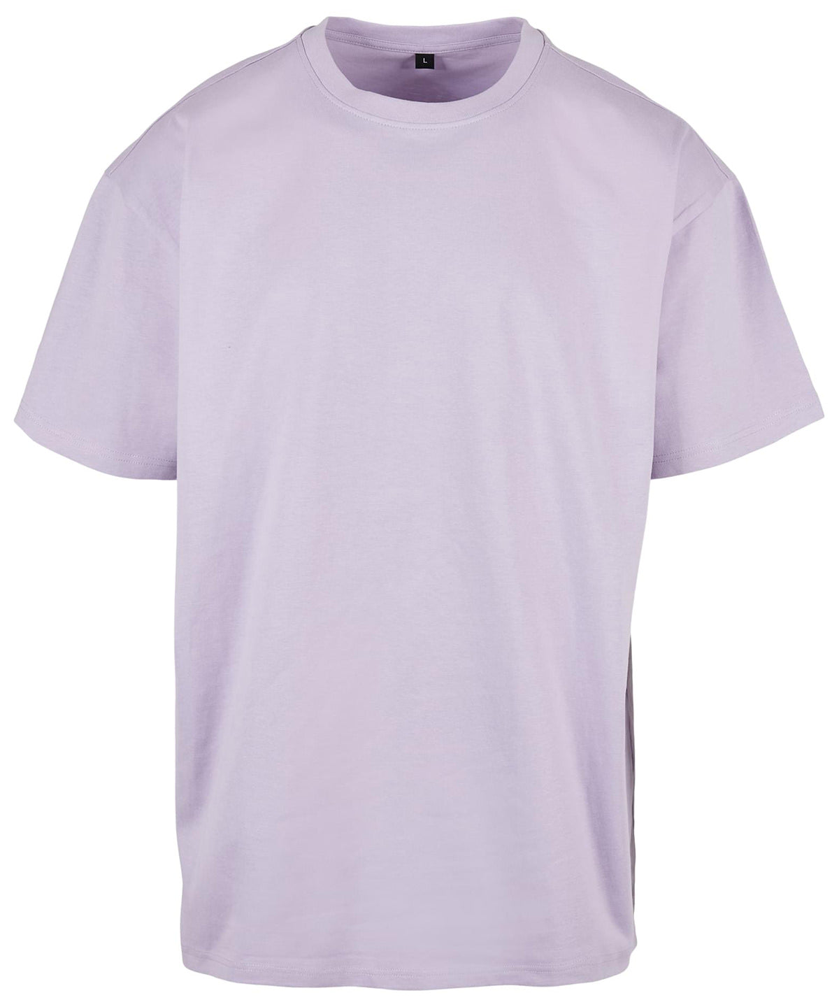 Build Your Brand Heavy Oversized Tee Lilac