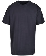 Build Your Brand Heavy Oversized Tee Navy - XS - T-Shirts