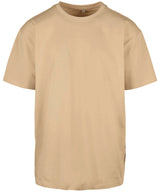 Build Your Brand Heavy Oversized Tee Union Beige - XS - T-Shirts