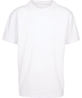 Build Your Brand Heavy Oversized Tee White - XS - T-Shirts