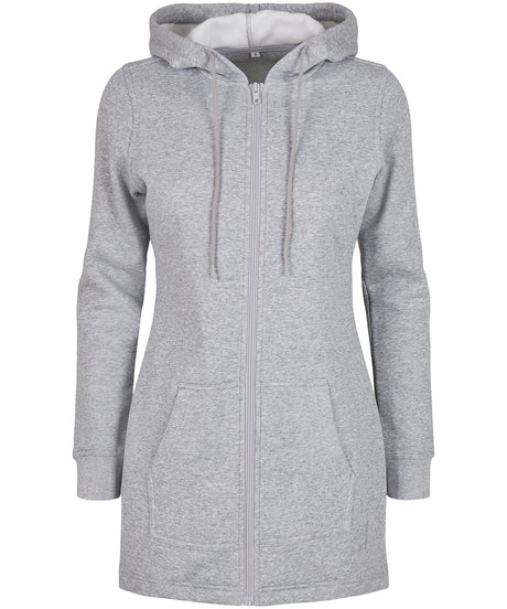 Build Your Brand Womens sweat parka