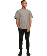 Build Your Brand Acid Washed Heavy Oversized Tee