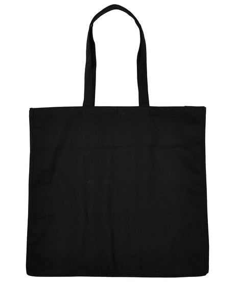 Build Your Brand Oversized Canvas Tote Bag
