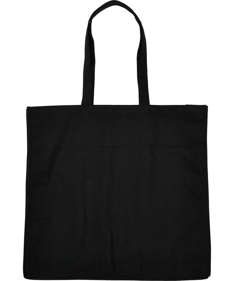 Build Your Brand Oversized Canvas Tote Bag