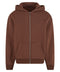 Build Your Brand Fluffy Zip Hoodie