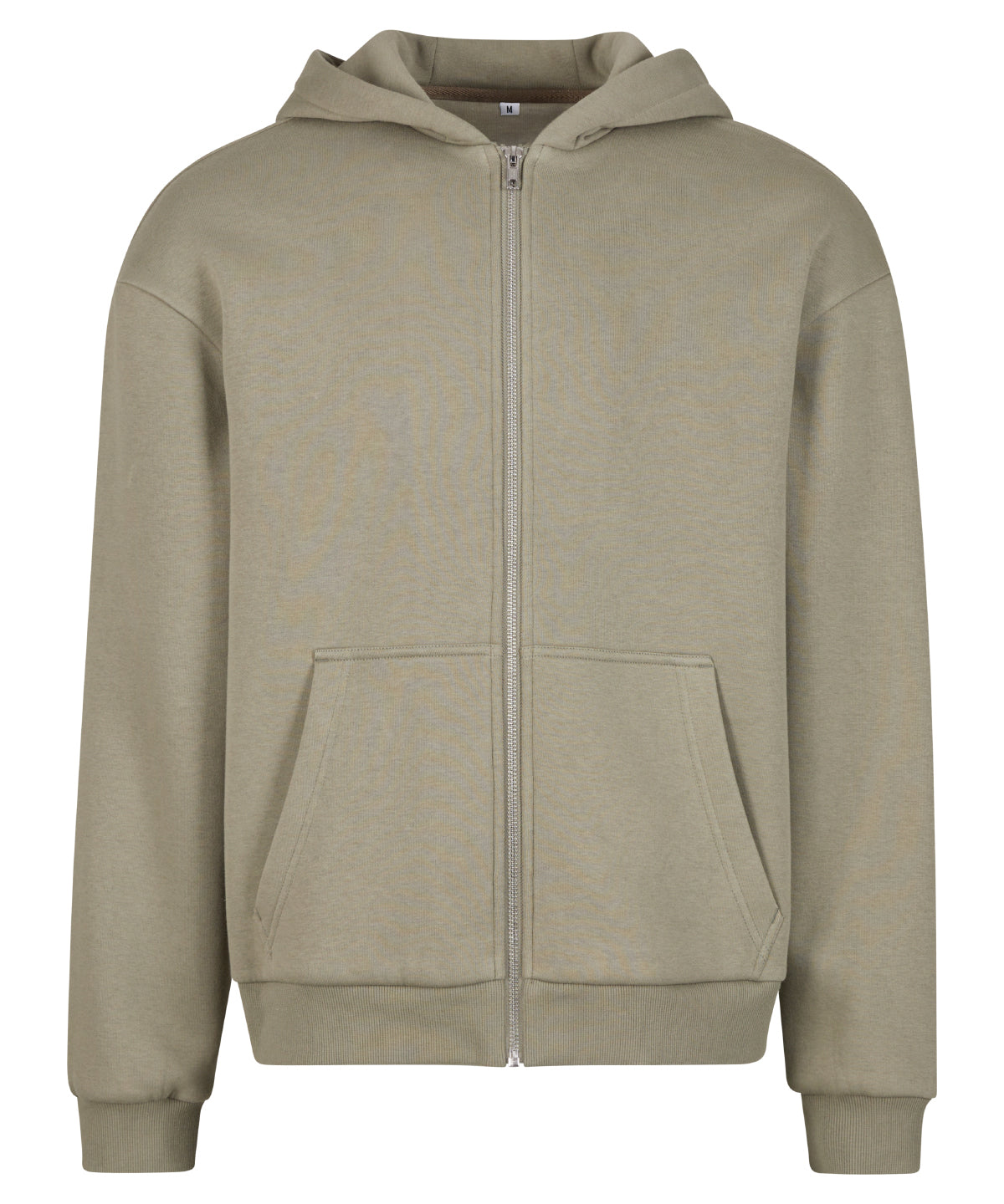 Build Your Brand Fluffy Zip Hoodie