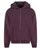 Build Your Brand Fluffy Zip Hoodie