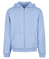 Build Your Brand Fluffy Zip Hoodie