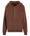 Build Your Brand Women’s Fluffy Zip Hoodie