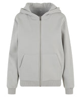 Build Your Brand Women’s Fluffy Zip Hoodie