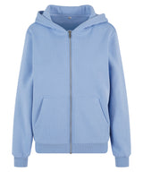Build Your Brand Women’s Fluffy Zip Hoodie