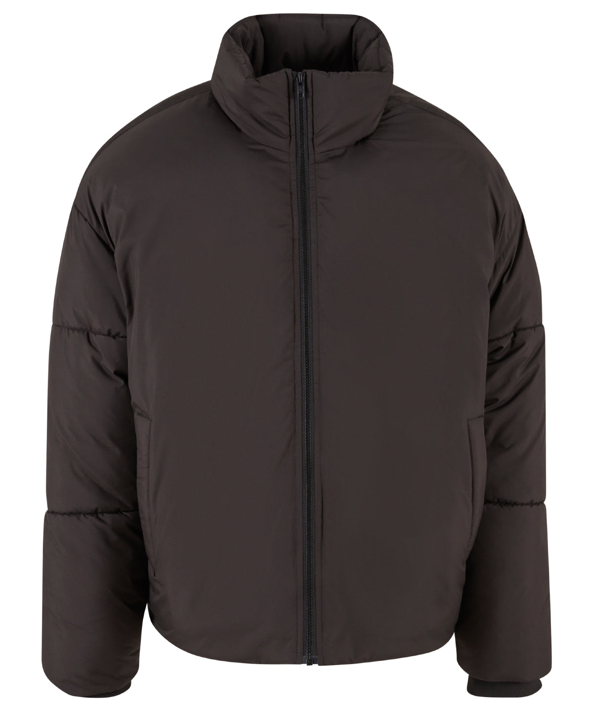 Build Your Brand Oversized Puffer Jacket
