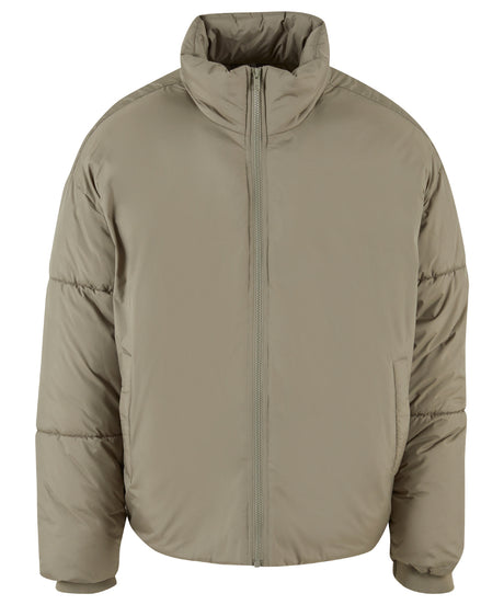 Build Your Brand Oversized Puffer Jacket