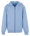 Build Your Brand Kids Fluffy Zip Hoodie