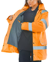 Beeswift Fleece Lined Traffic Jacket