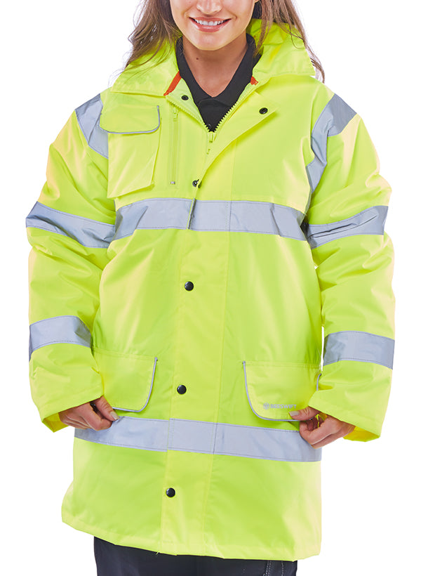 Beeswift Fleece Lined Traffic Jacket