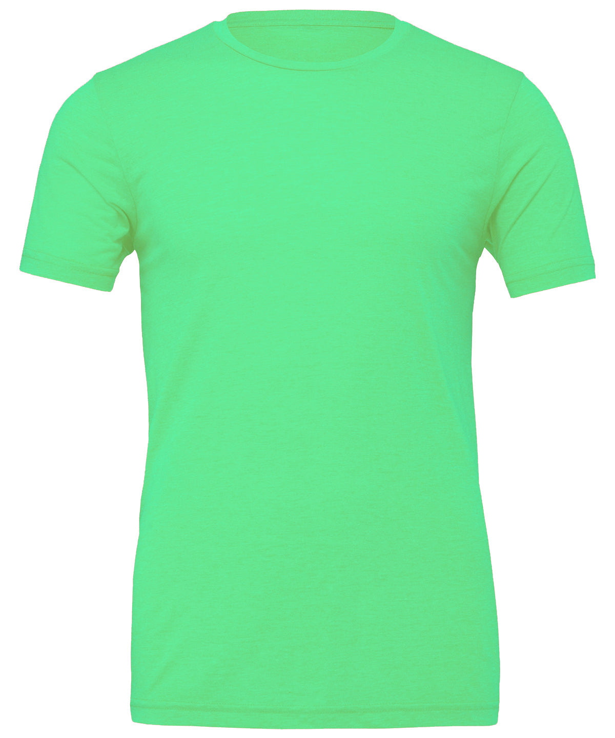 Bella Canvas Unisex Jersey crew neck t-shirt Synthetic Green