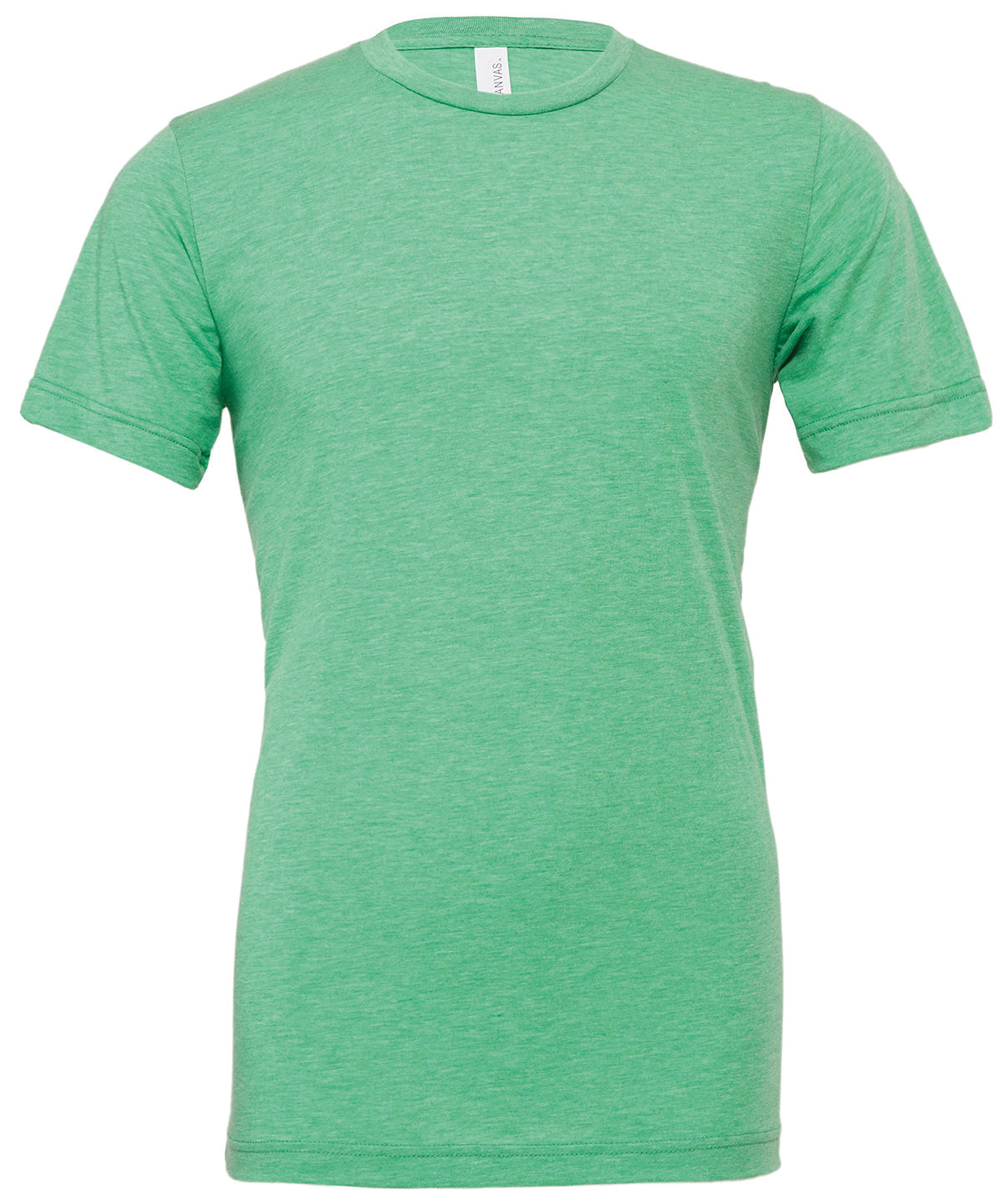 Bella Canvas Unisex triblend crew neck t-shirt Green Triblend