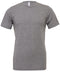 Bella Canvas Unisex triblend crew neck t-shirt Grey Triblend