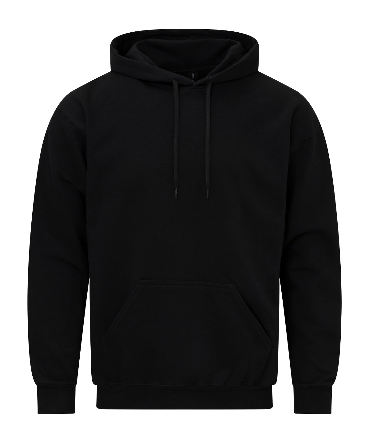 Gildan Softstyle midweight fleece adult hoodie Black