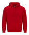 Gildan Softstyle midweight fleece adult hoodie Red