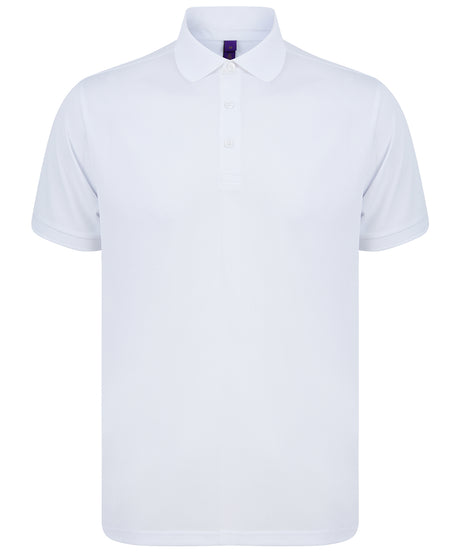 Henbury Recycled polyester polo shirt