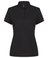 Henbury Women’s recycled polyester polo shirt