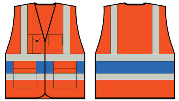 Beeswift Orange Executive Vest