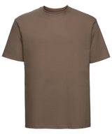 Russell Super Ringspun Classic T-Shirt Mocha - XS - T-Shirts