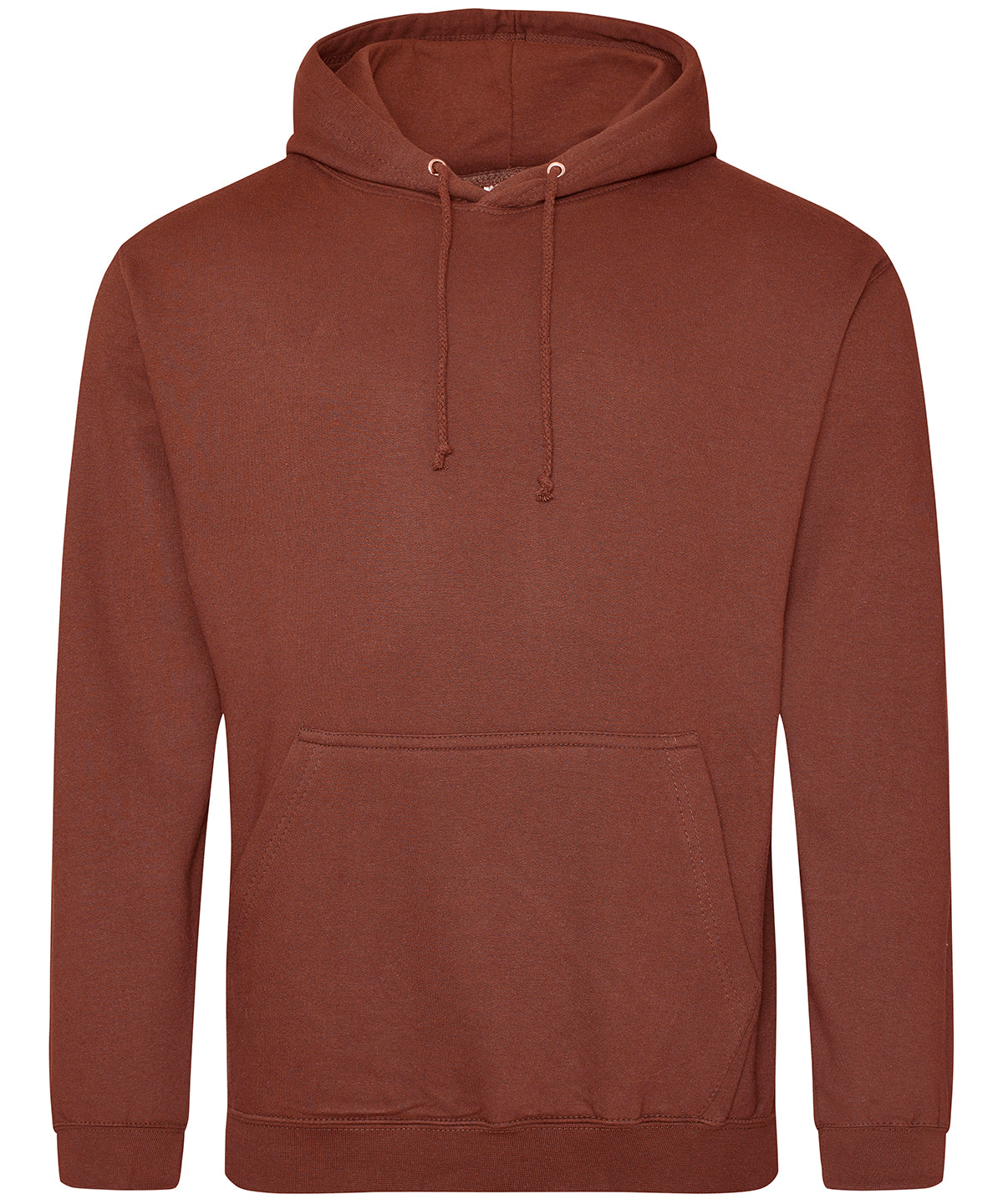 AWDis College hoodie Red Rust