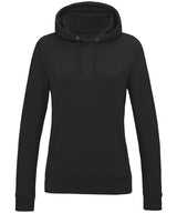 AWDis Womens College Hoodie Black Smoke - XS - Hoodies