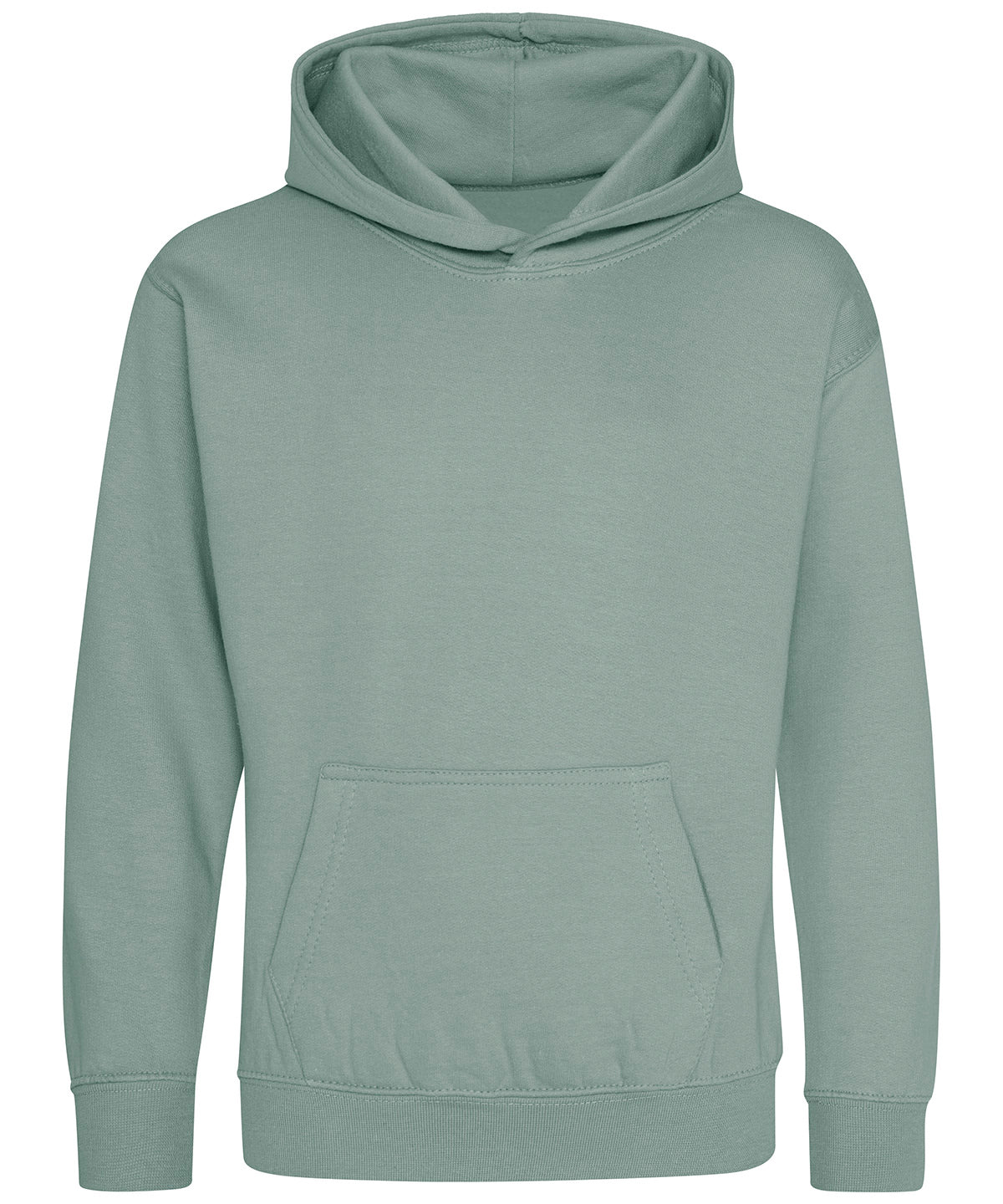 AWDis Kids hoodie Dusty Green