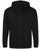 AWDis Zoodie Hooded Sweatshirt - Deep Black / S - Hoodies
