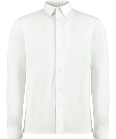 Kustom Kit Long sleeve Superwash 60° piqué shirt