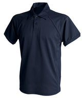 Finden & Hales Piped performance polo Navy/Navy - S - Polo Shirts