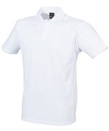 Finden & Hales Piped performance polo White/White - S - Polo Shirts