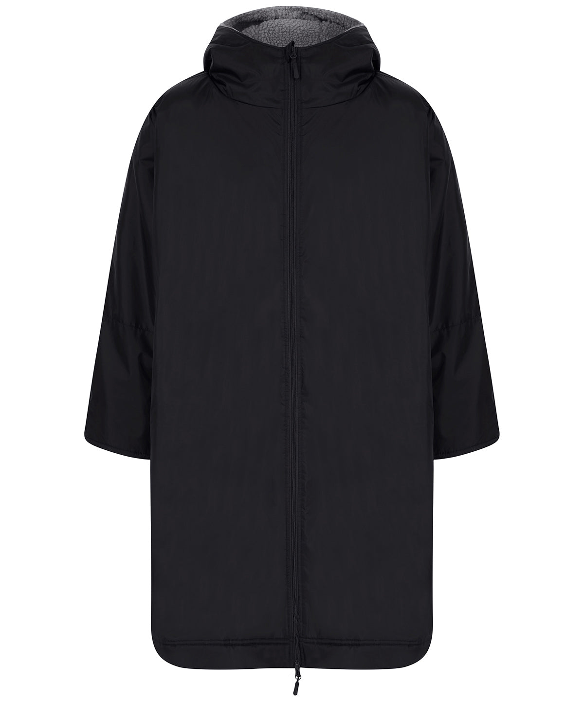 Finden & Hales Kids all-weather robe - Black / 5/8 Years - Robes