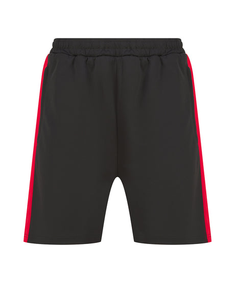 Finden & Hales Knitted shorts with zip pockets
