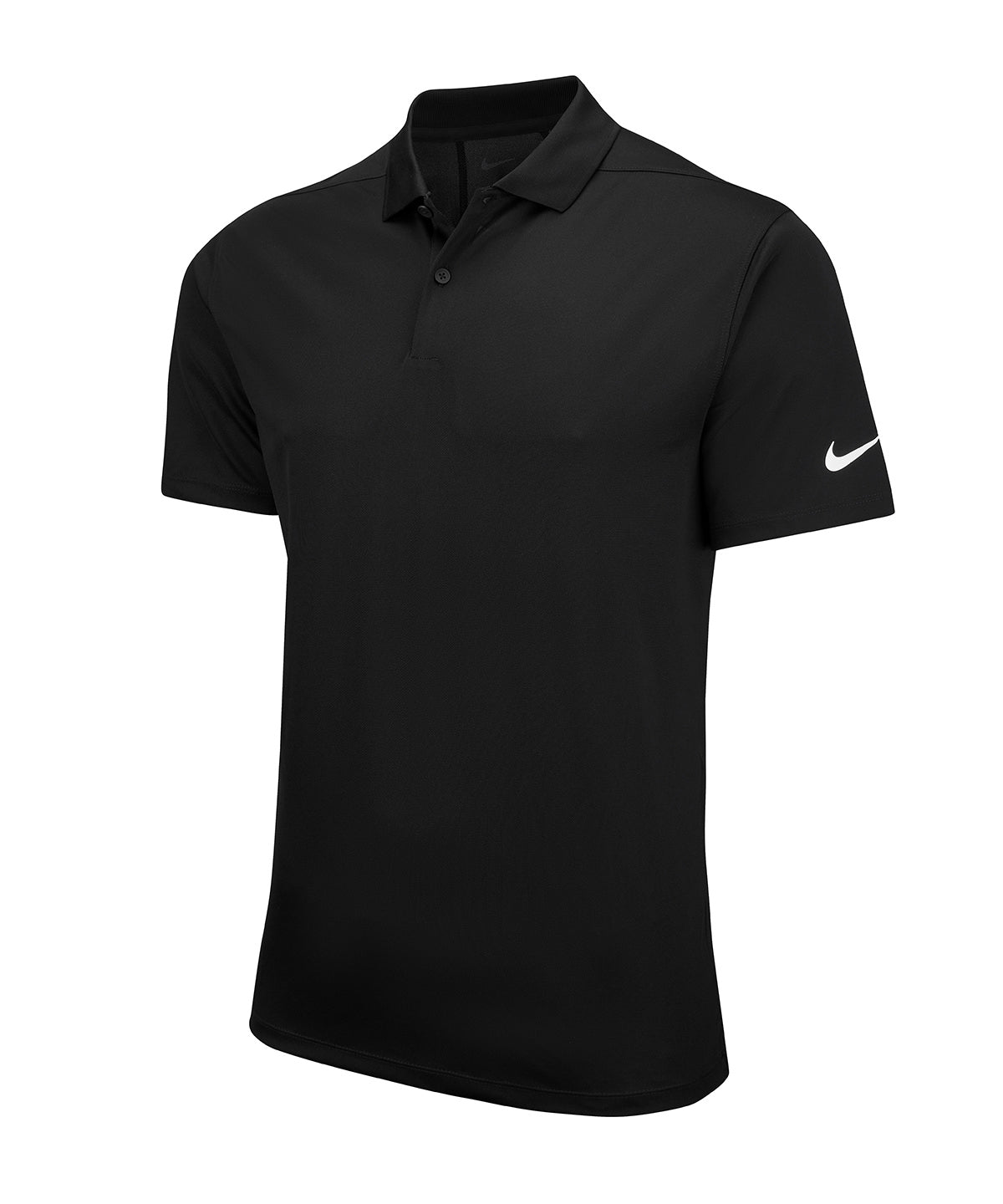 Nike Victory solid polo - Black/White / S - Polo Shirts