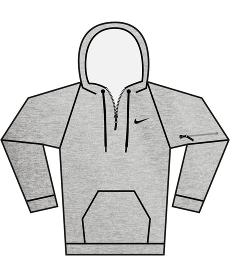 Nike men’s 1/4 zip fitness hoodie